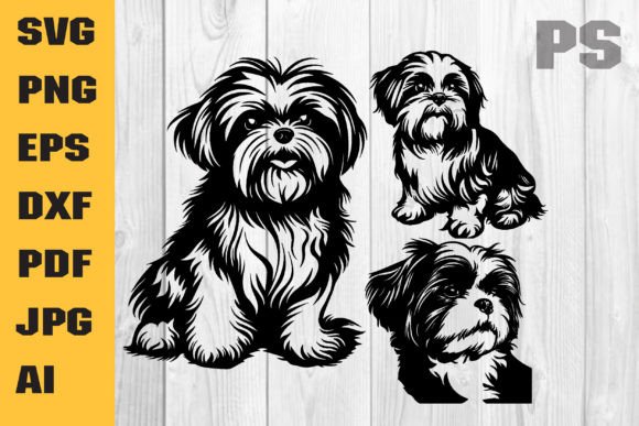 Download Shih Tzu Svg Files for Cricut - Premium Resources