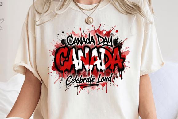 Download Canada Day Graffiti Drip PNG Design - Premium Resources