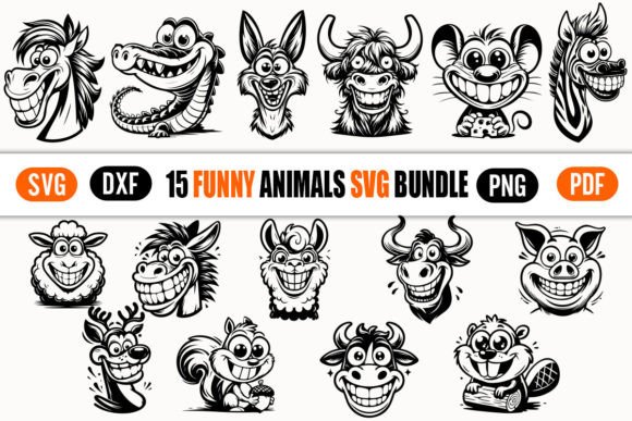 Download Funny Animals SVG Files for Cricut - Premium Resources