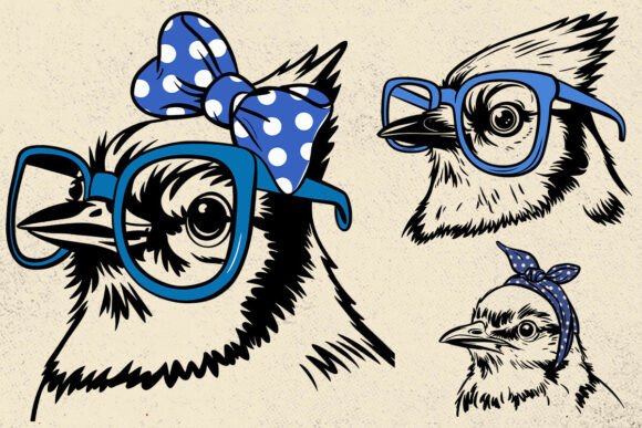 Download Blue Jay Bird Svg Files for Cricut - Premium Bundle